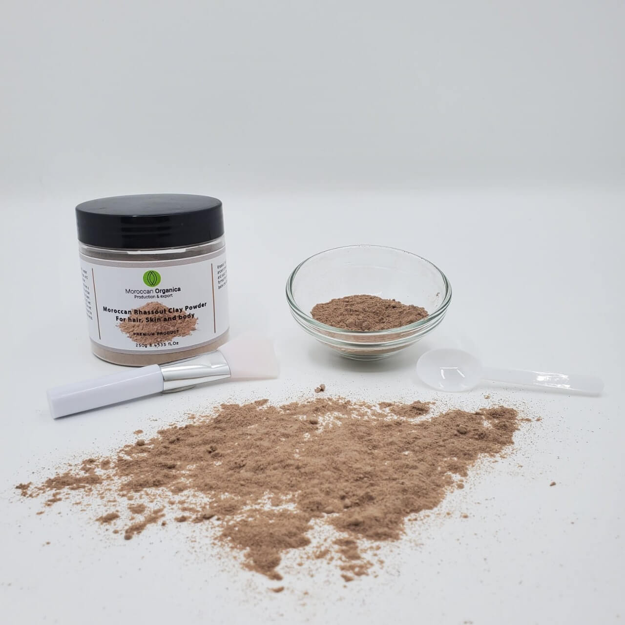 Rhassoul clay for hair